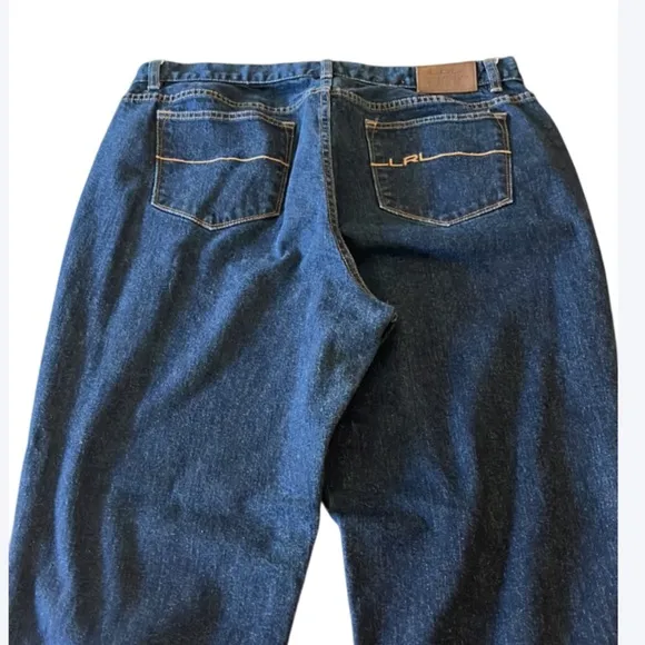LAUREN RALPH LAUREN Women’s Blue Jeans- straight leg - Size 16