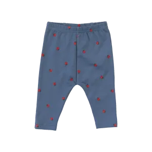 Leggings | Raspberry Blue Print