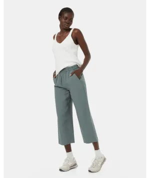 Linen Billow Pant- Olive