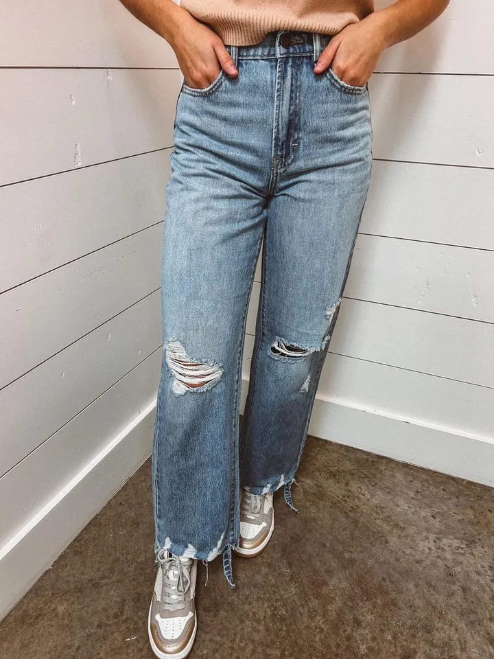 Logan High Rise Dad Jeans