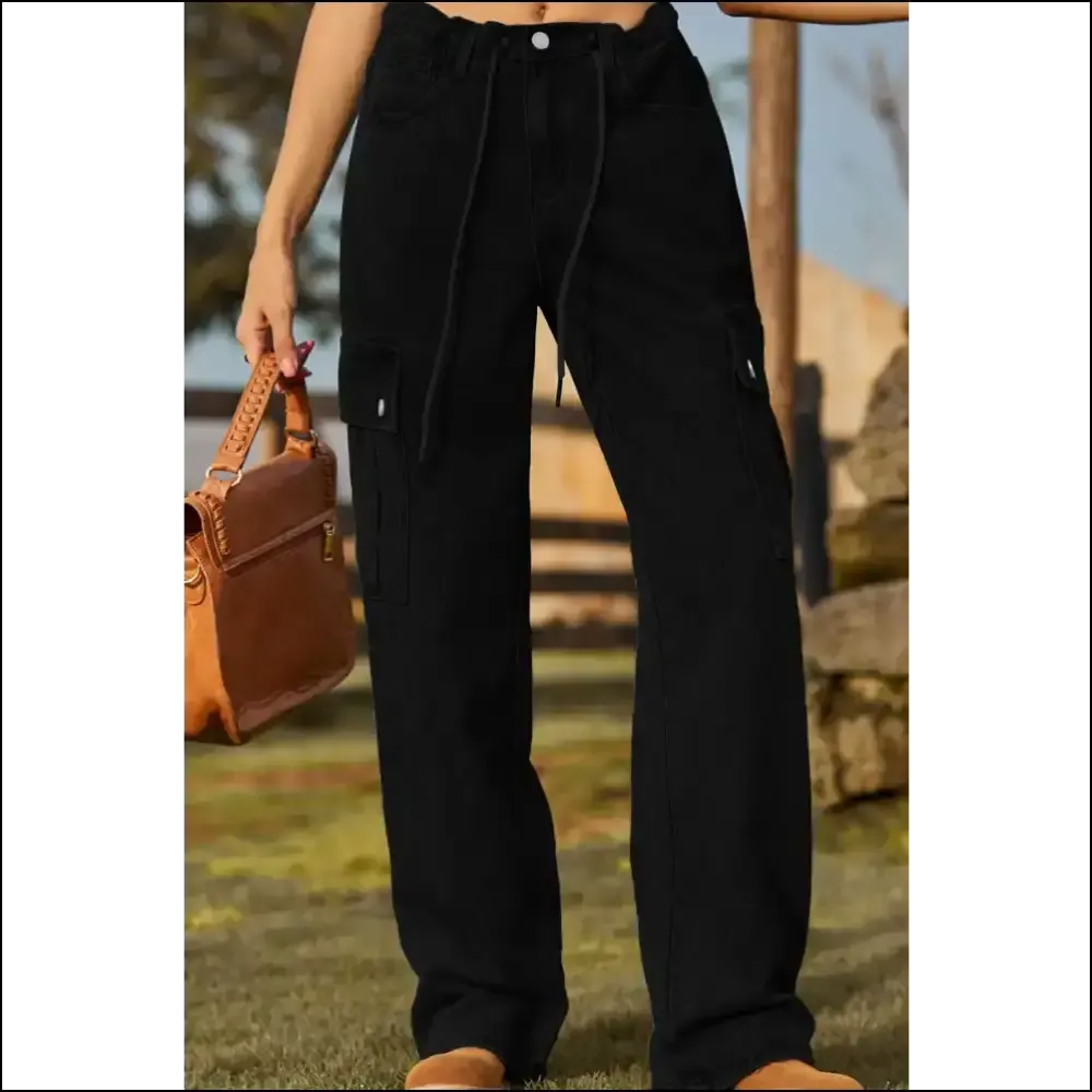 Loose Fit Drawstring Jeans: Freedom for your Legs, Apology for your Butt 😏