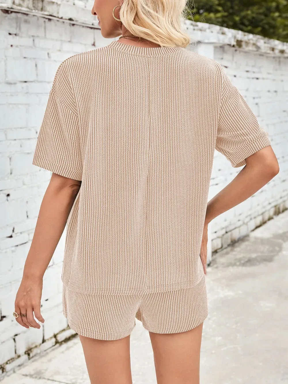 Lovelet Easy Breezy Drawstring Shorts Set