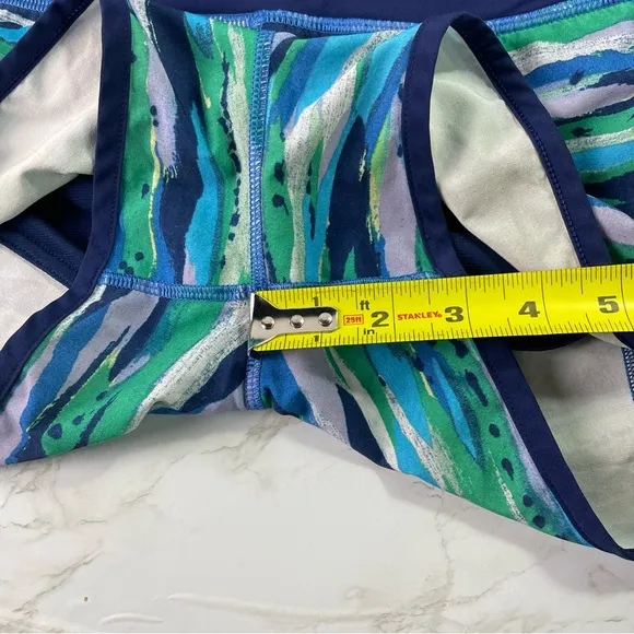 Lululemon Speed Shorts Seven Wonders Multi Hero Blue Size 4