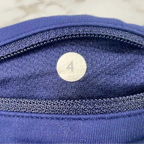 Lululemon Speed Shorts Seven Wonders Multi Hero Blue Size 4
