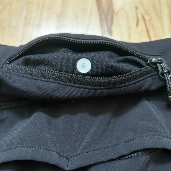 Lululemon Speed Up Short 2.5&quot; in Solid Black