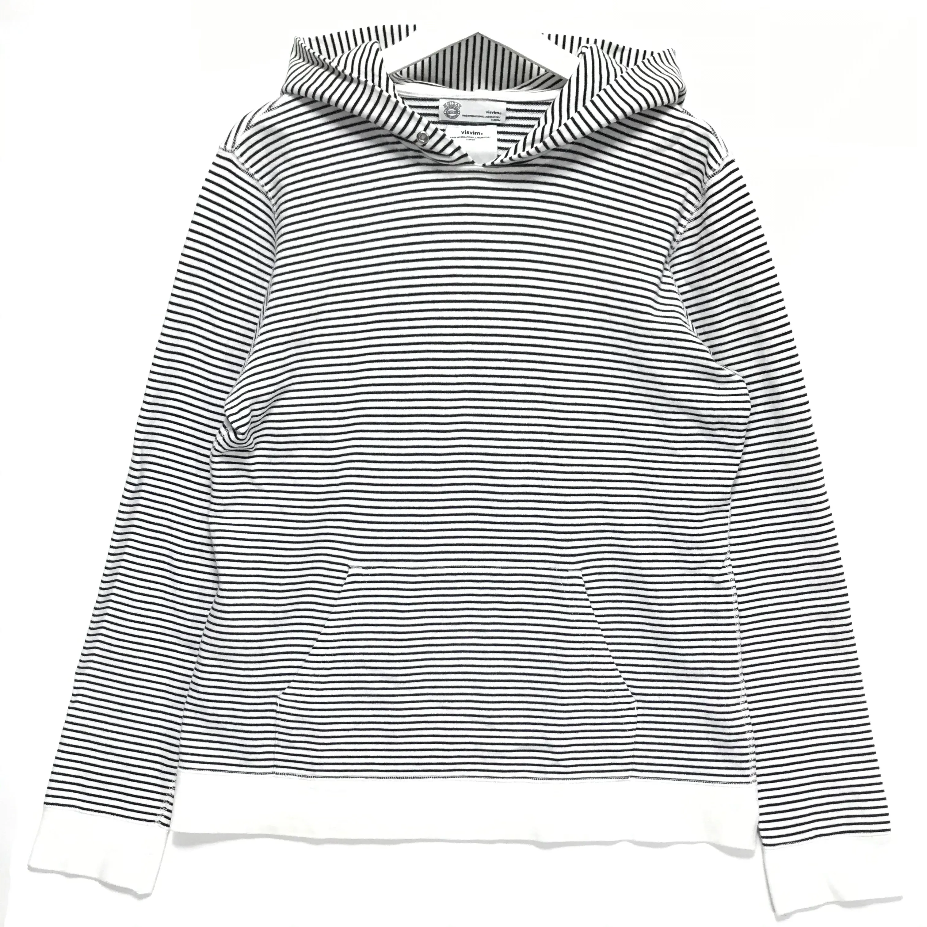 [M] Visvim Pauline Pullover Stripe Hoodie