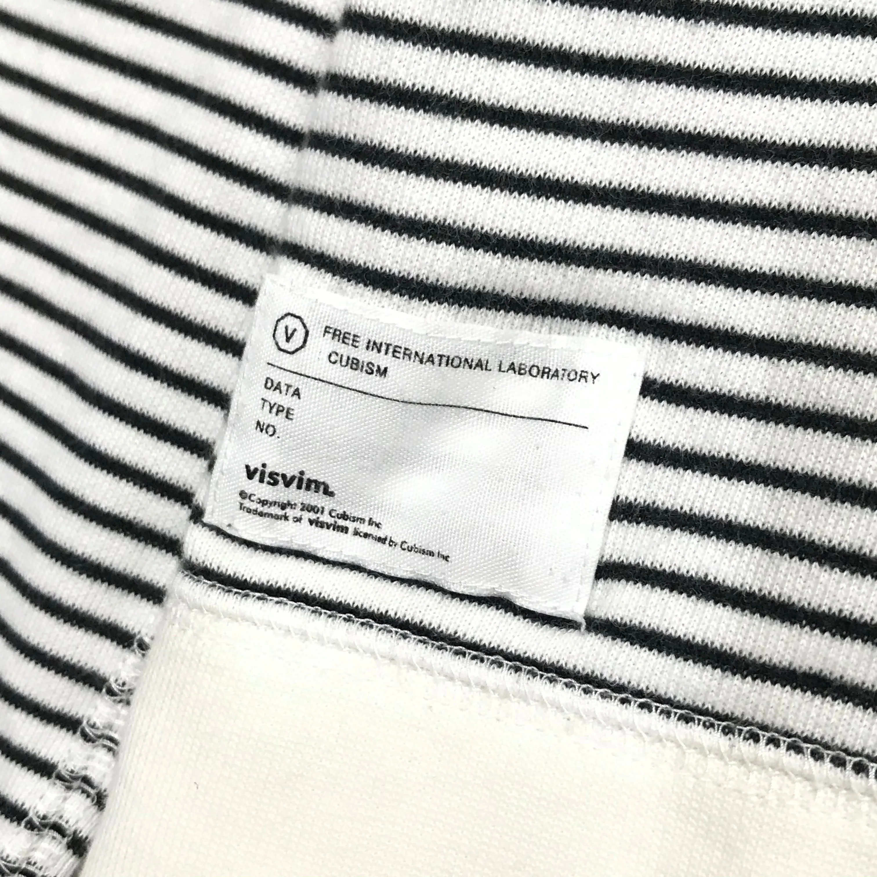 [M] Visvim Pauline Pullover Stripe Hoodie