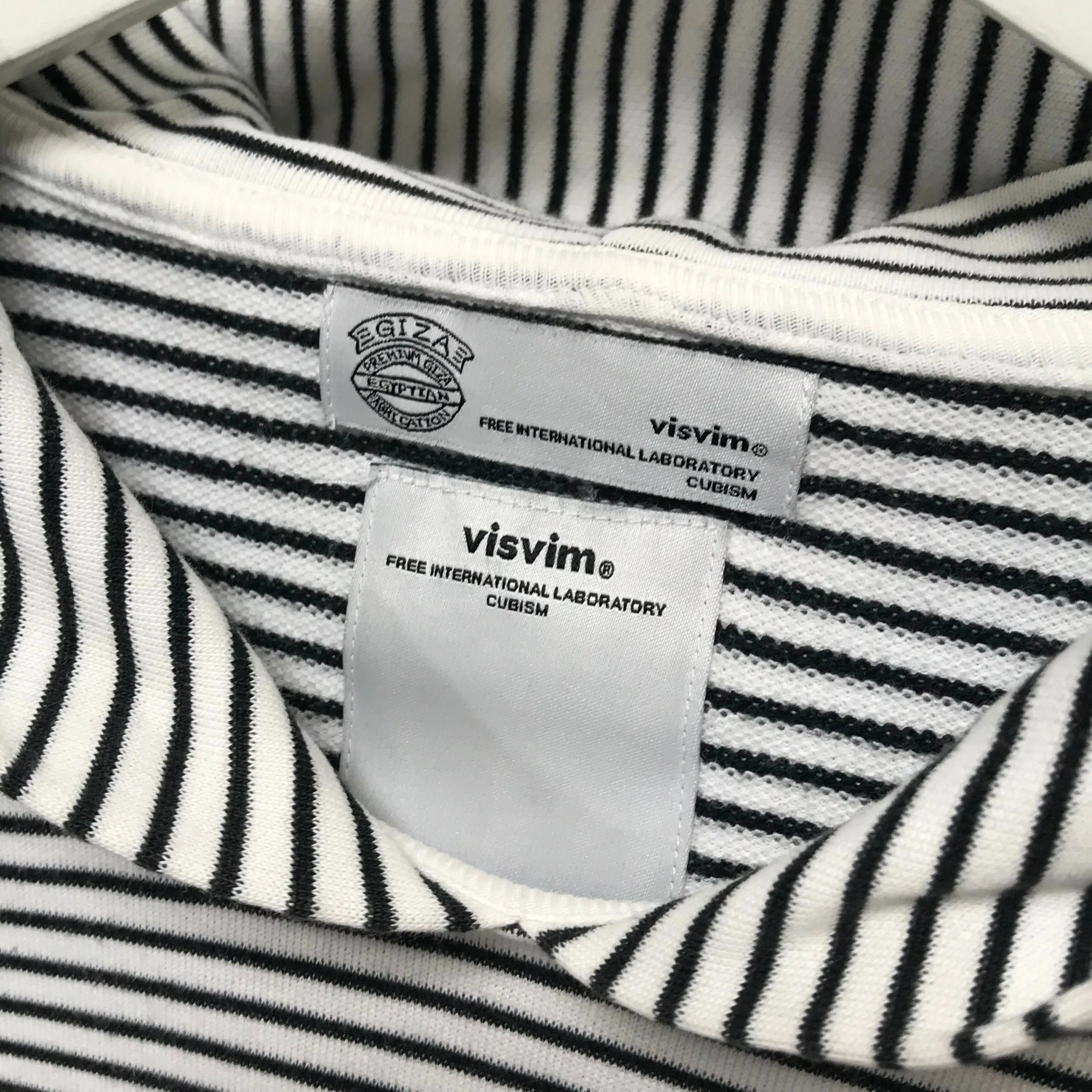 [M] Visvim Pauline Pullover Stripe Hoodie