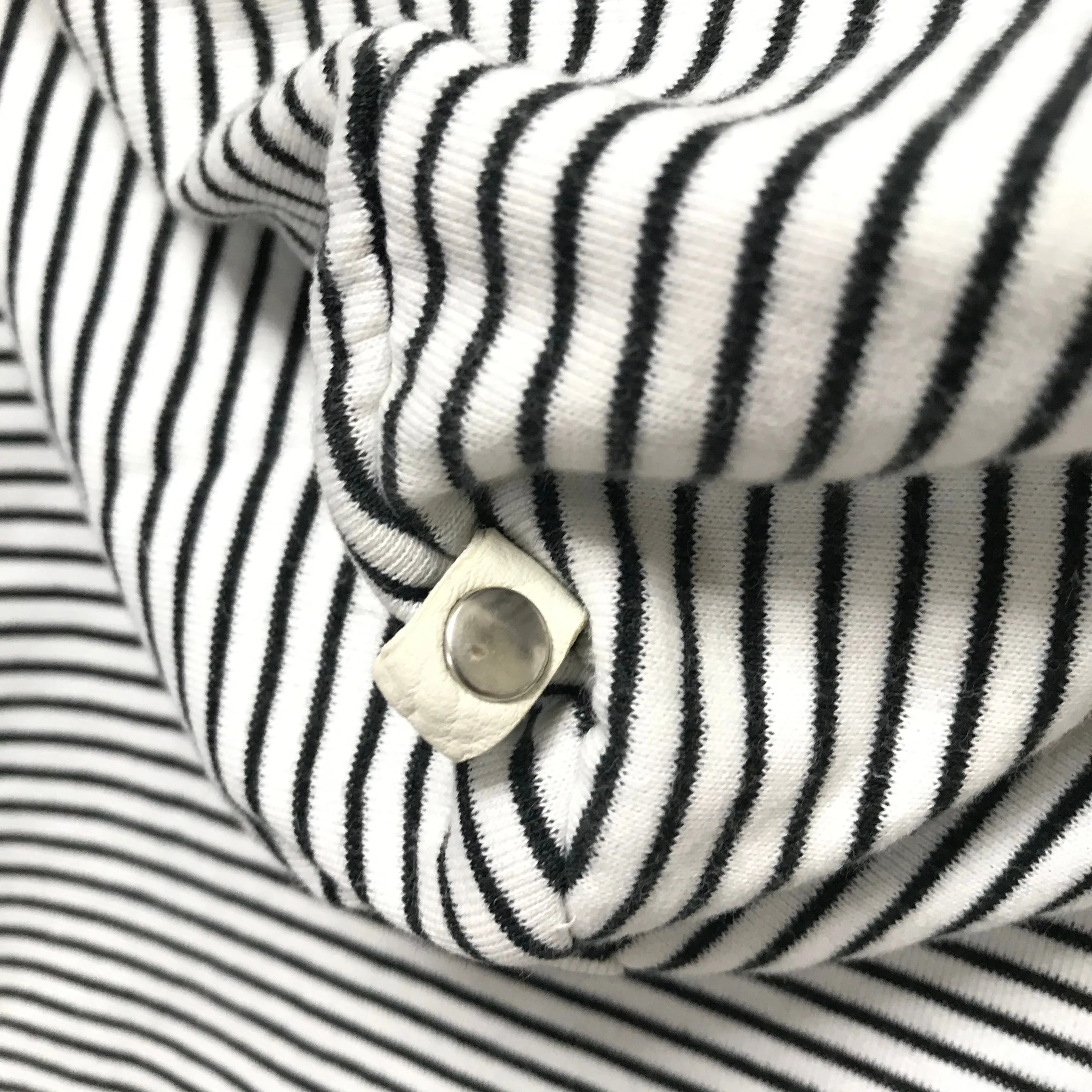 [M] Visvim Pauline Pullover Stripe Hoodie