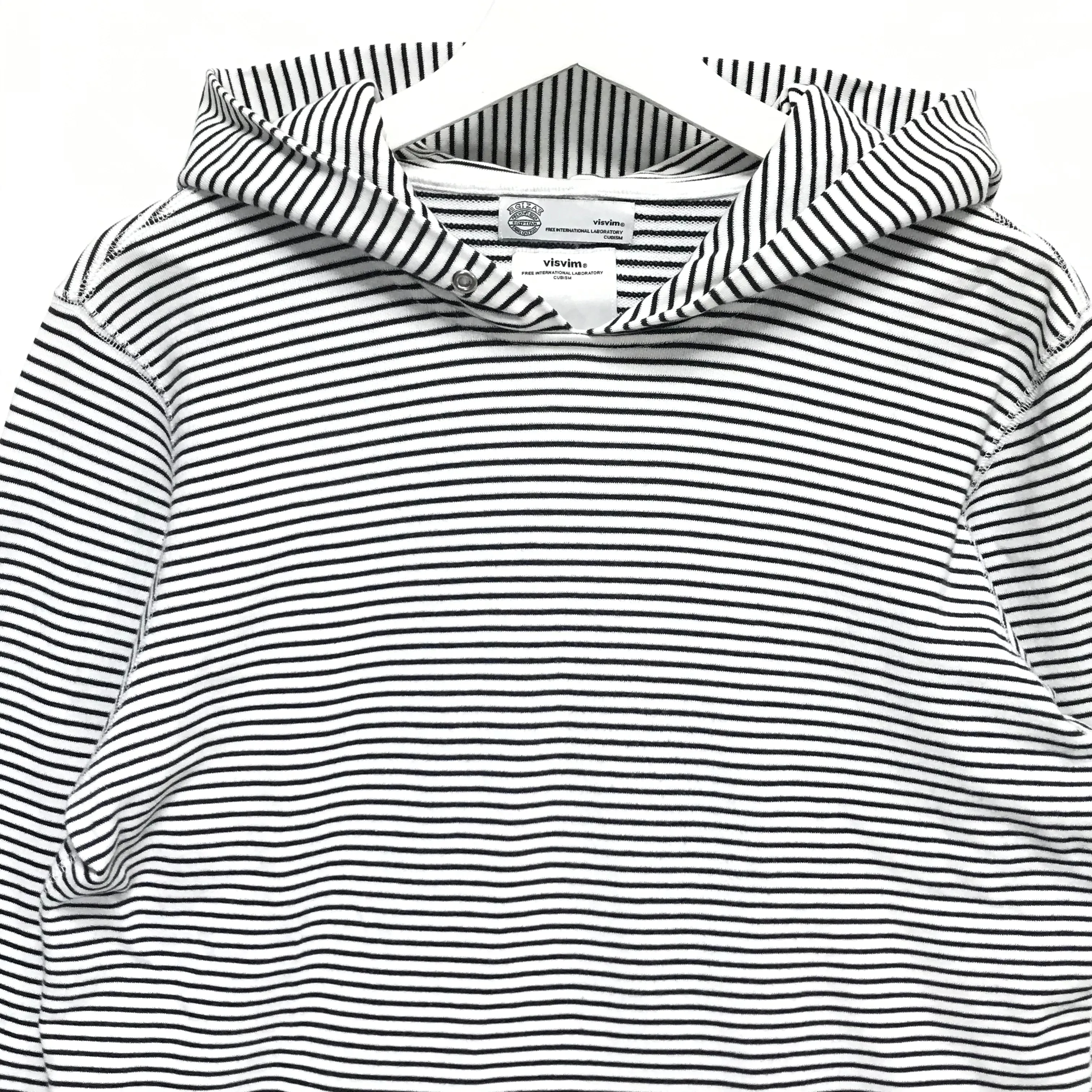 [M] Visvim Pauline Pullover Stripe Hoodie