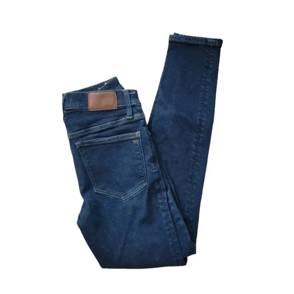 Madewell 9&quot; Mid-Rise Skinny Jeans In Orland Wash Size 25