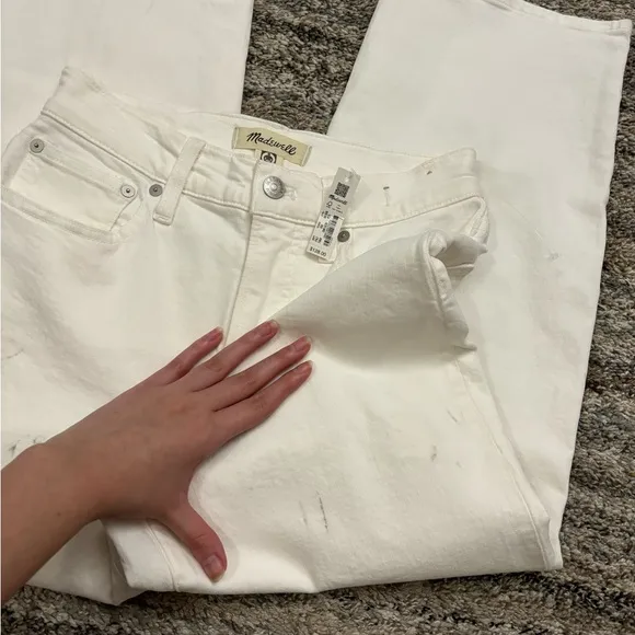 Madewell The Perfect Vintage Wide-Leg Crop Jeans Sz 25P NWT | Madewell Wide Leg
