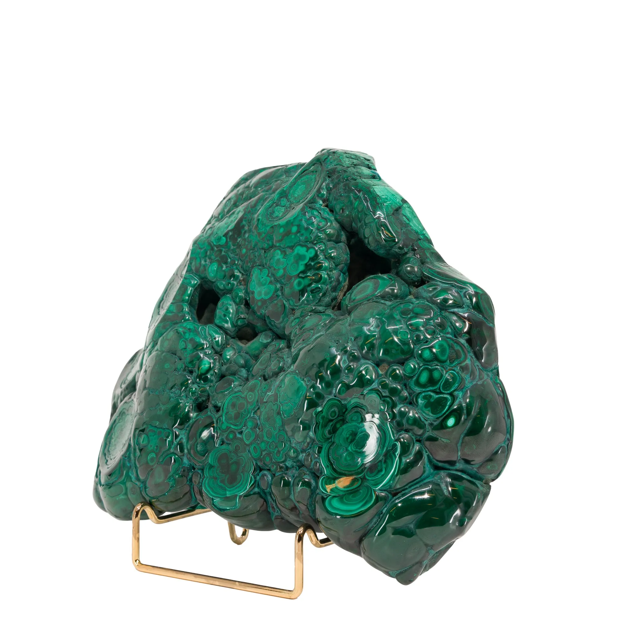 Malachite 8.8 Inch 2.68kg Polished Freeform - Congo