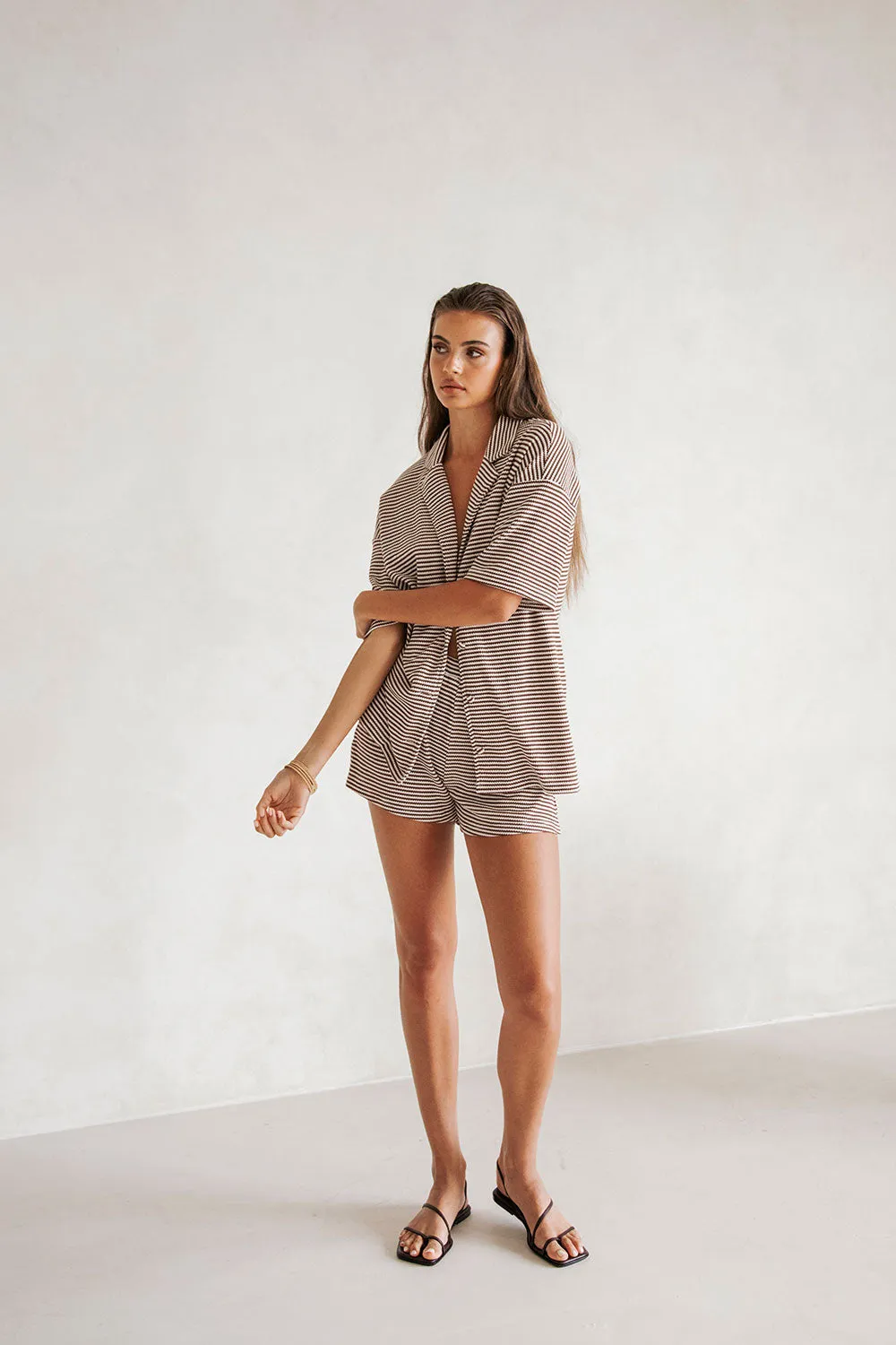 Mallory Shorts - Stripe