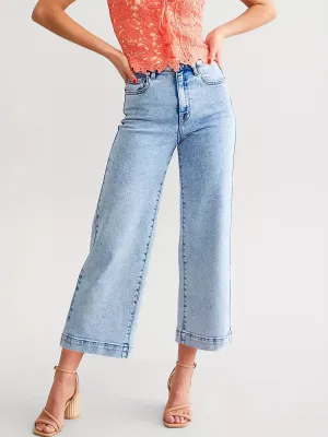 Manon® | Cropped High Waist Jeans