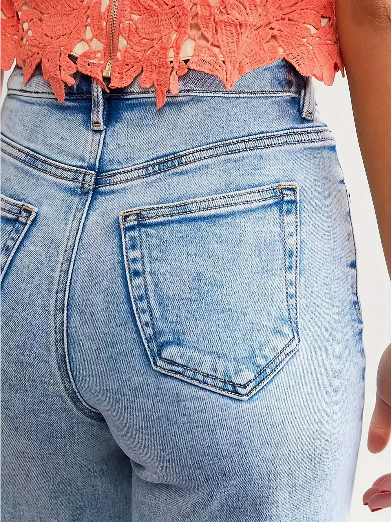 Manon® | Cropped High Waist Jeans