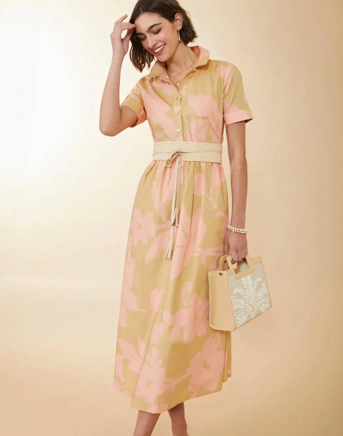 Maryam Midi Dress Clara Blooms