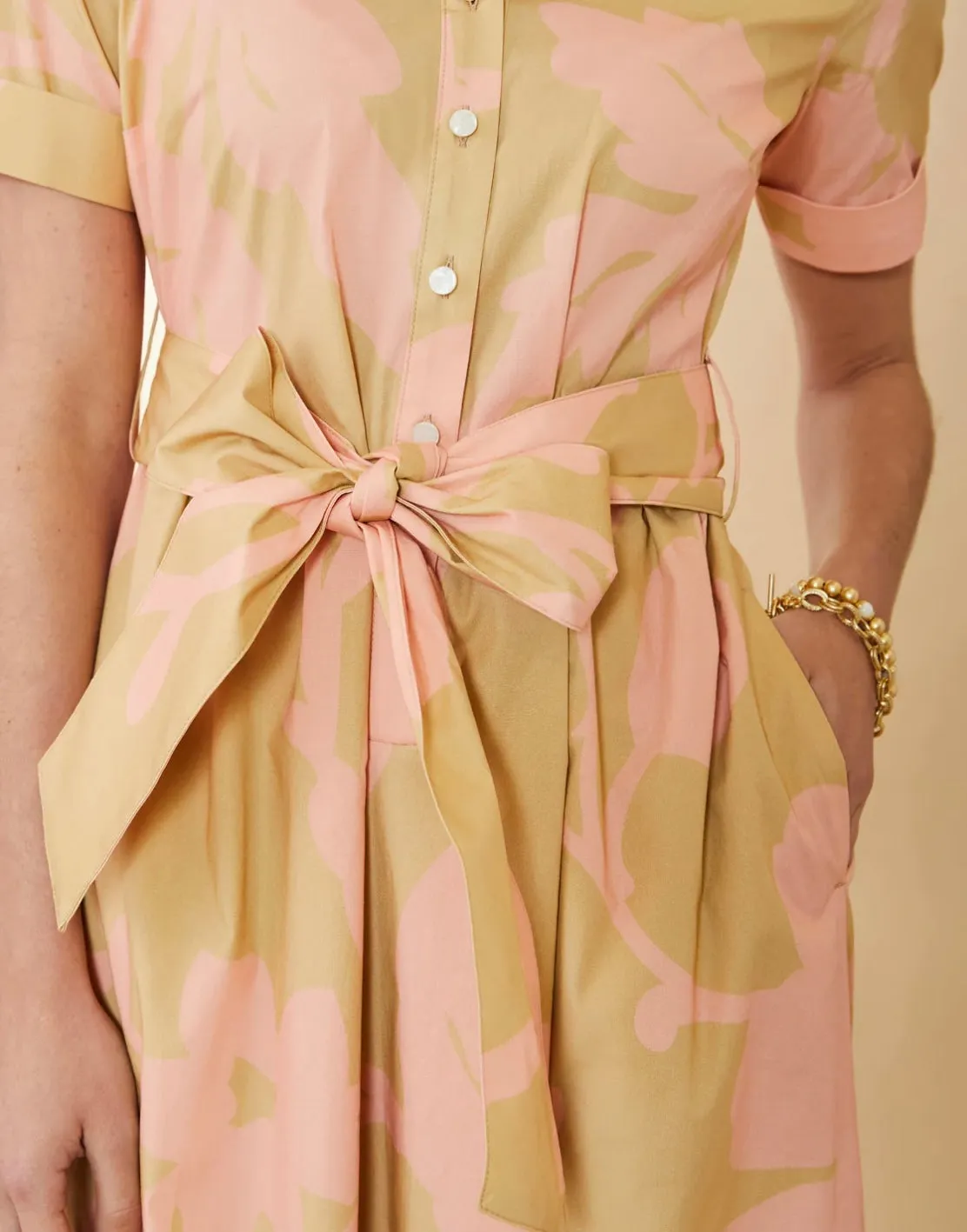 Maryam Midi Dress Clara Blooms