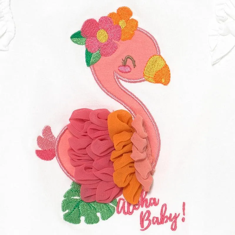 Mayoral Flamingo Two Piece Set