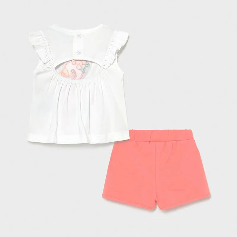 Mayoral Flamingo Two Piece Set