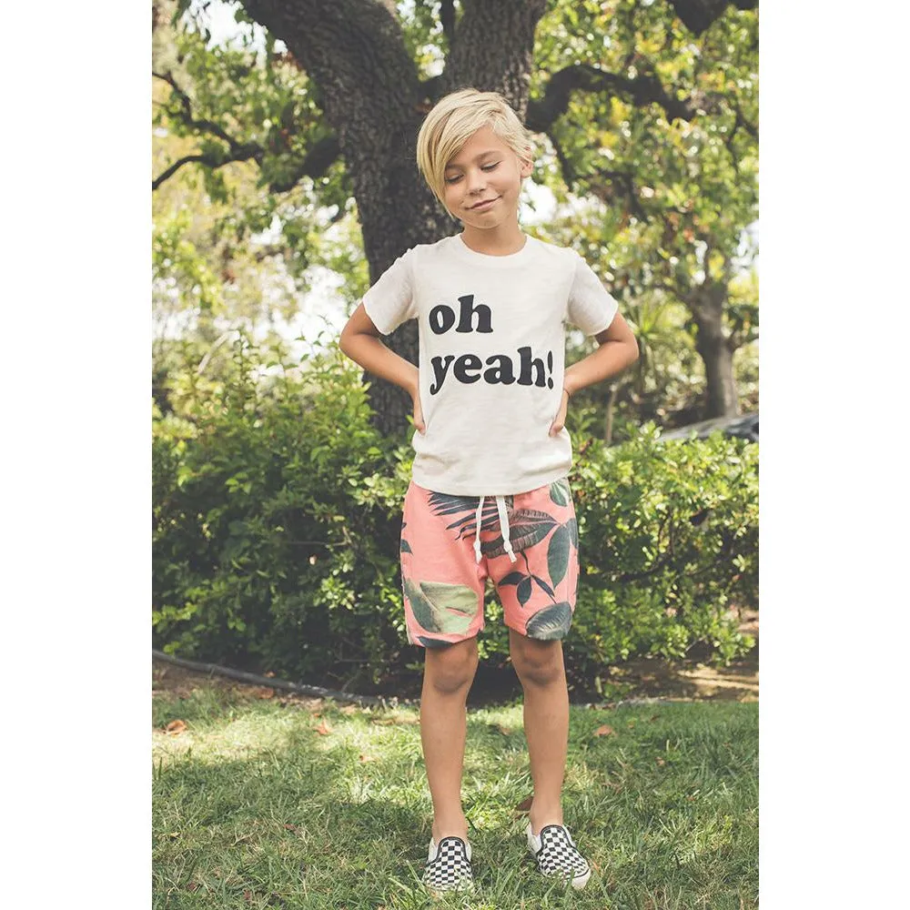 Memphis-Palm Shorts | Heather