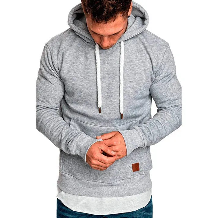 Men's casual hooded jumper - david