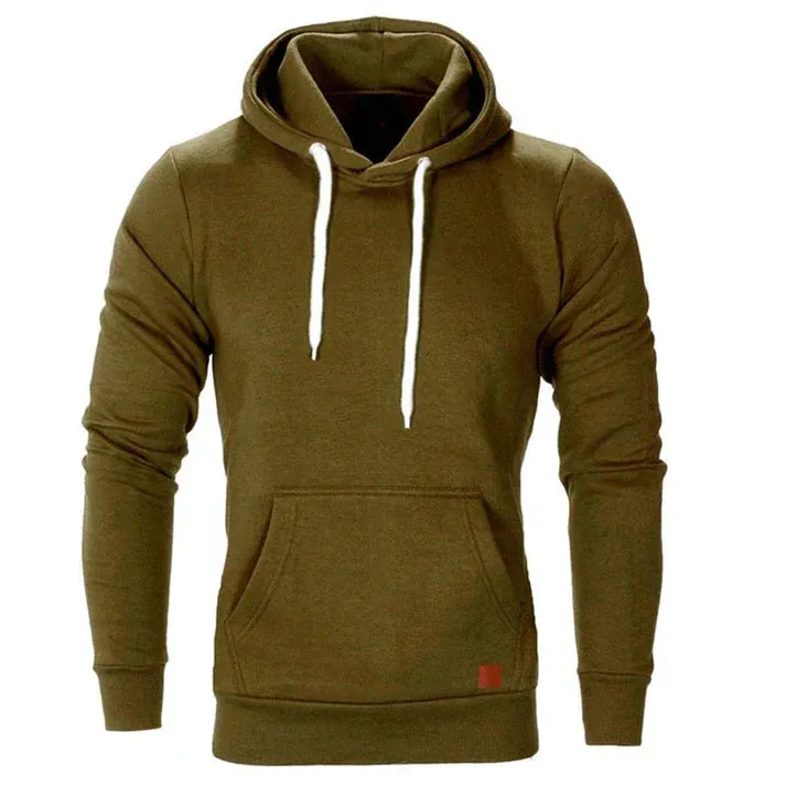 Men's casual hooded jumper - david