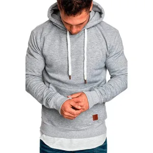 Men's casual hooded jumper - david