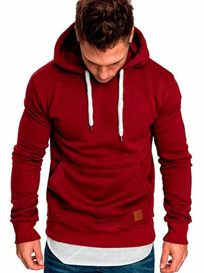 Men's casual hooded jumper - david