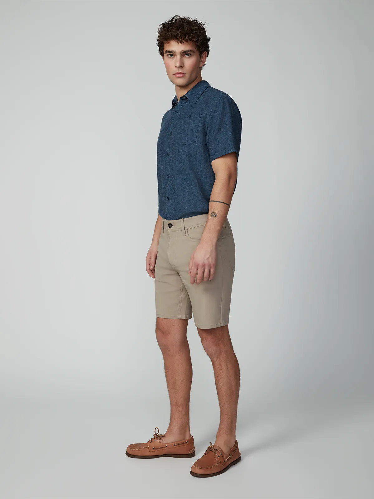Men's Texture Bungee 5-Pocket Short
