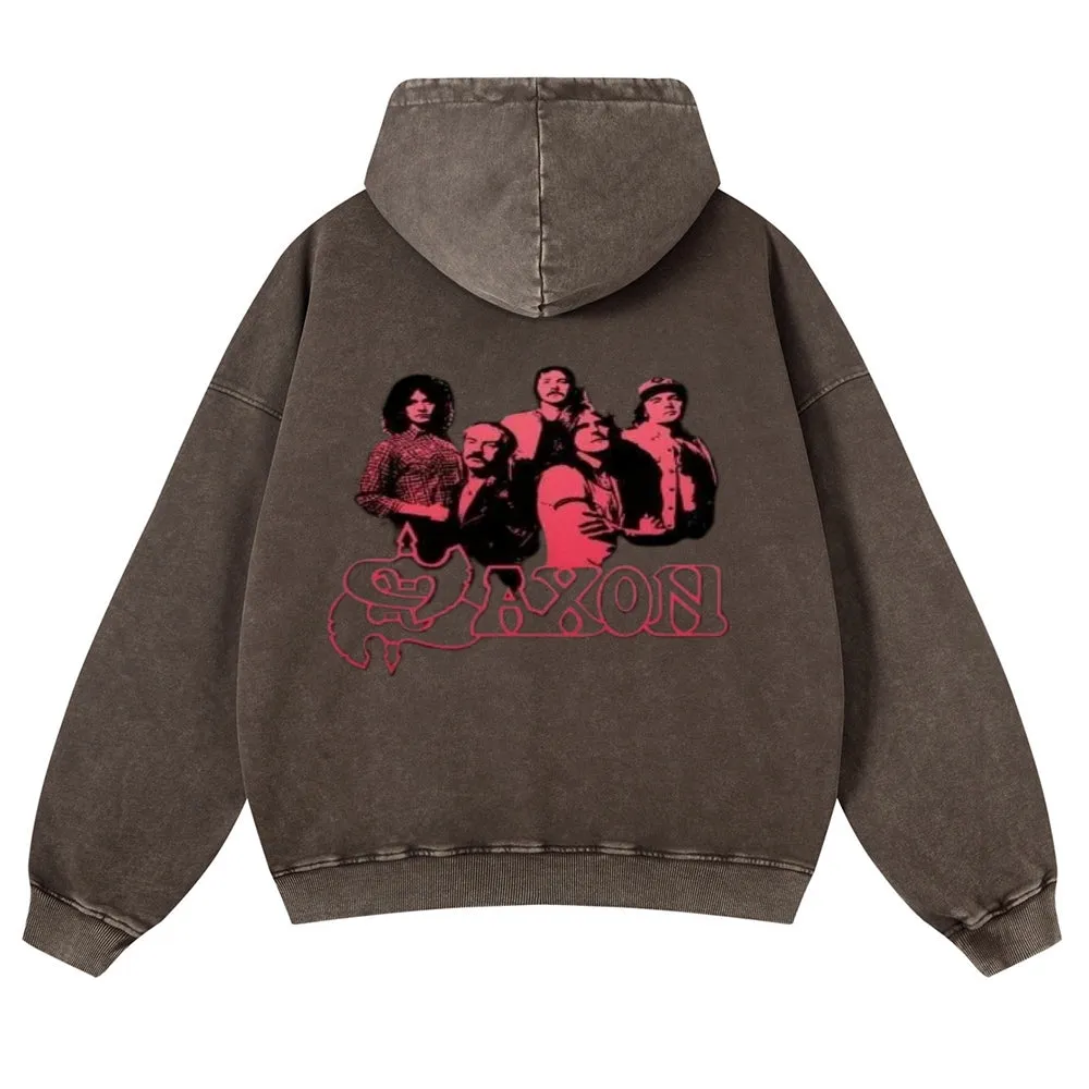 Mens Vintage  Black Sabbath Rock Band Hoodies