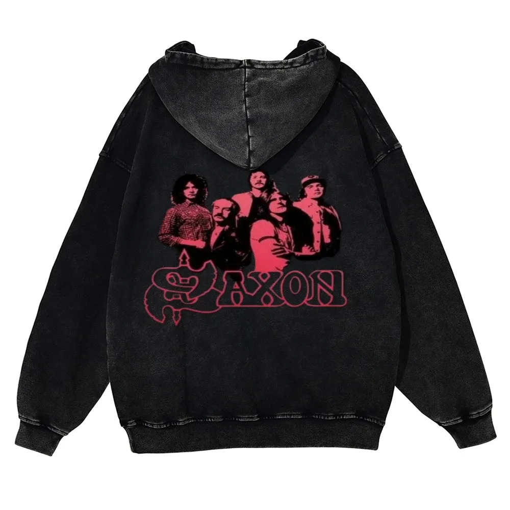 Mens Vintage  Black Sabbath Rock Band Hoodies