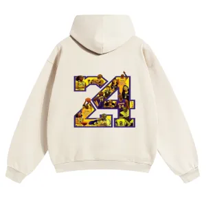 Mens Vintage No. 24 Kobe Hoodies