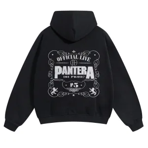 Mens Vintage Pantera Rock Band Hoodies