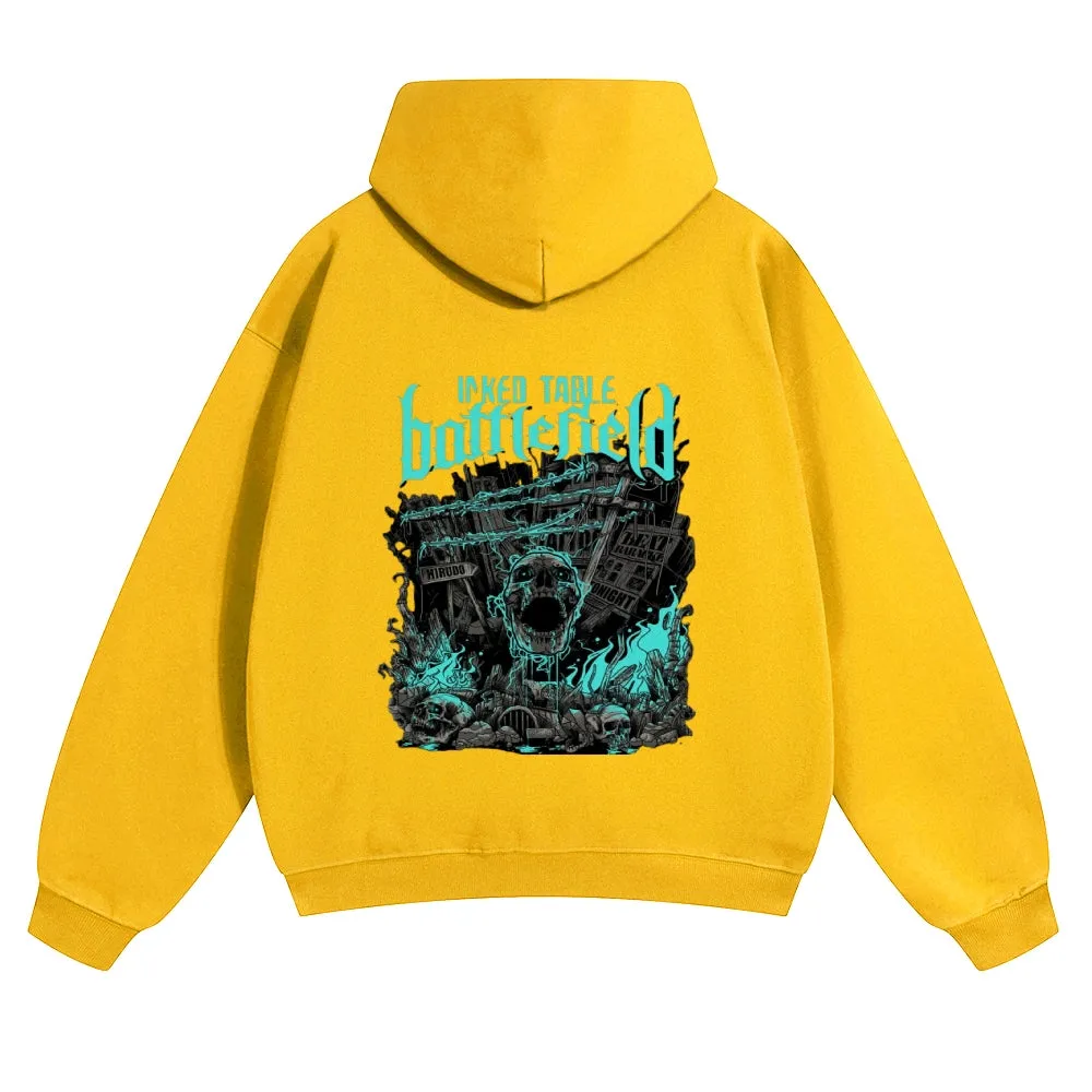 Mens Vintage Skeleton Hoodies