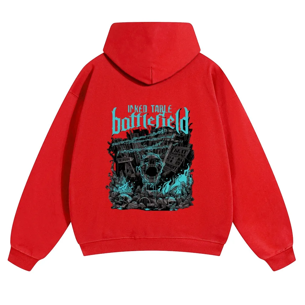 Mens Vintage Skeleton Hoodies