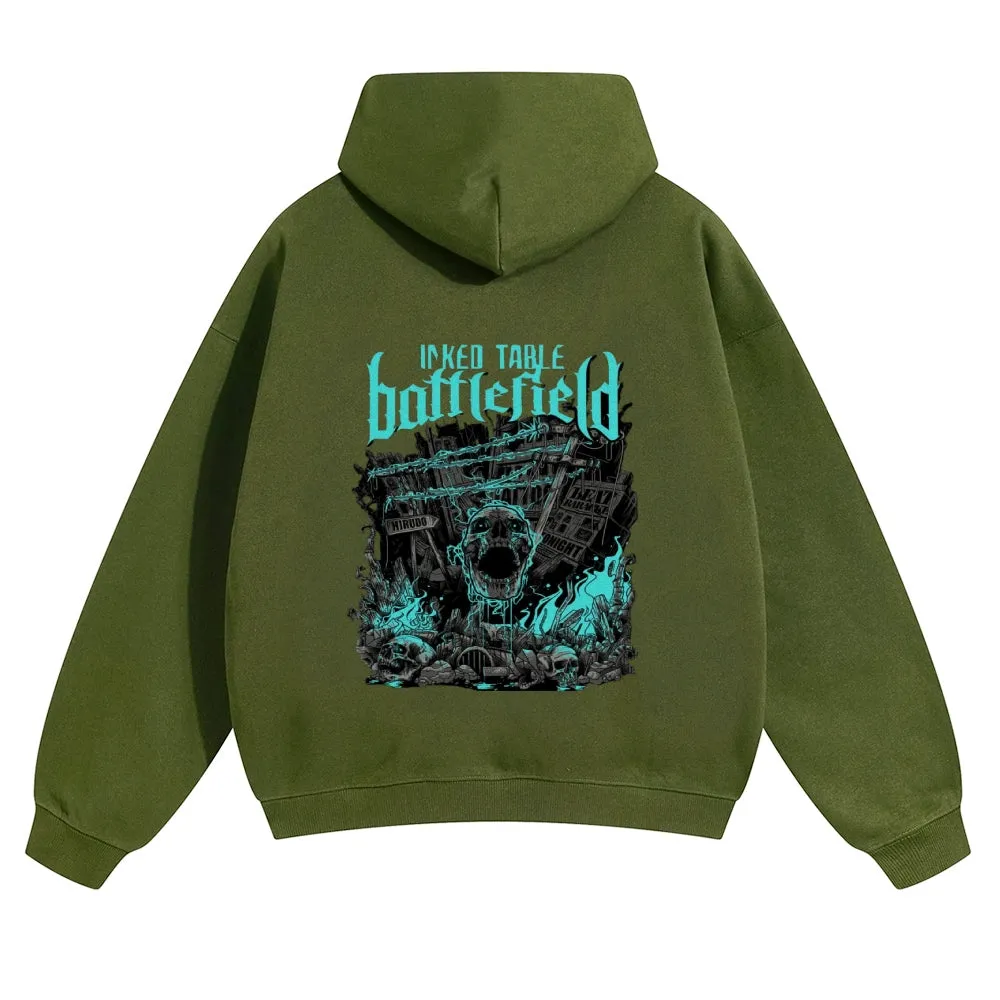 Mens Vintage Skeleton Hoodies