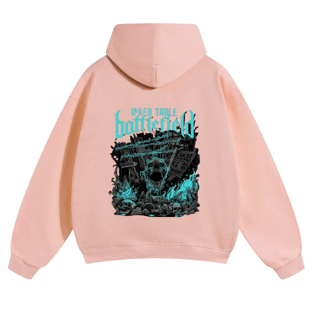 Mens Vintage Skeleton Hoodies