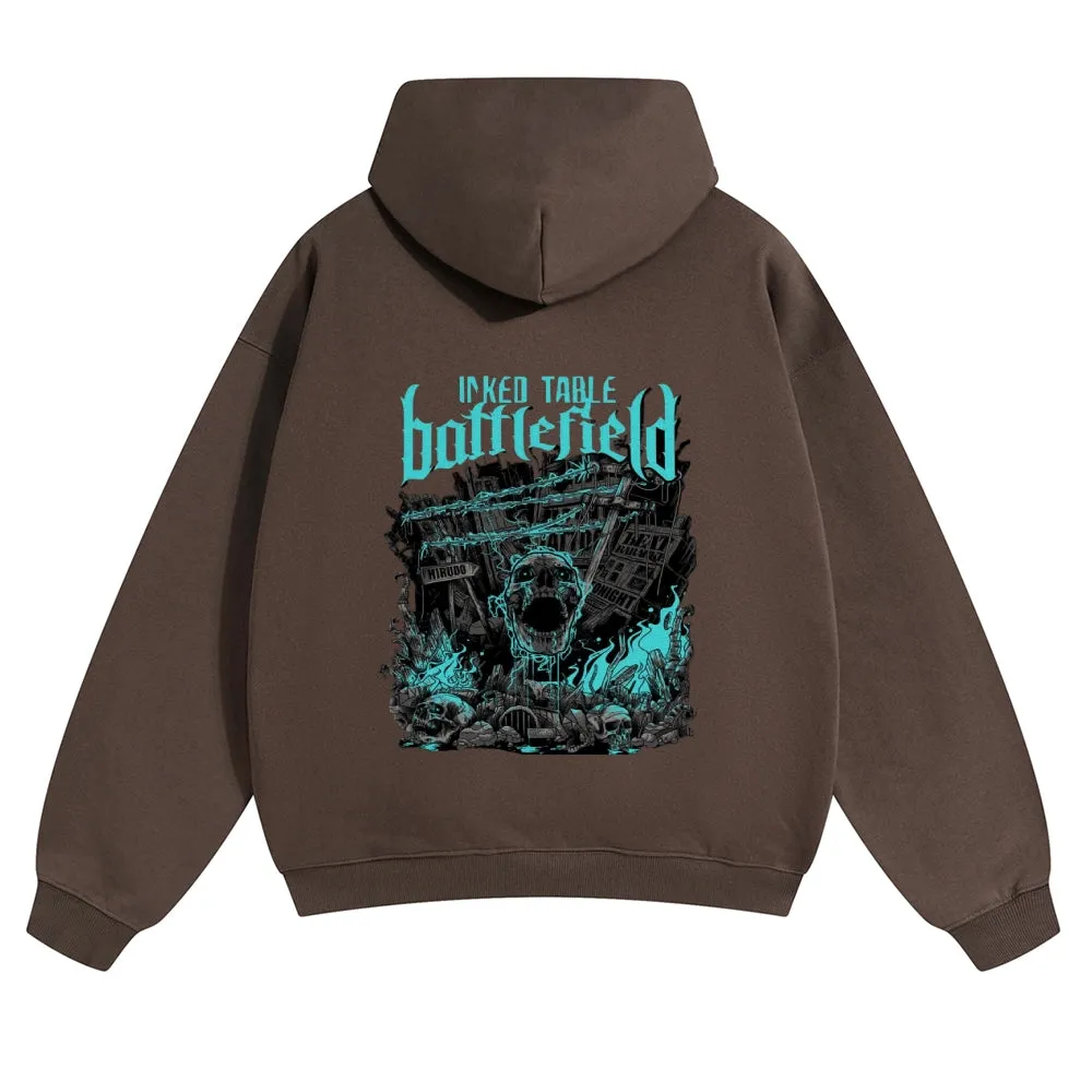 Mens Vintage Skeleton Hoodies