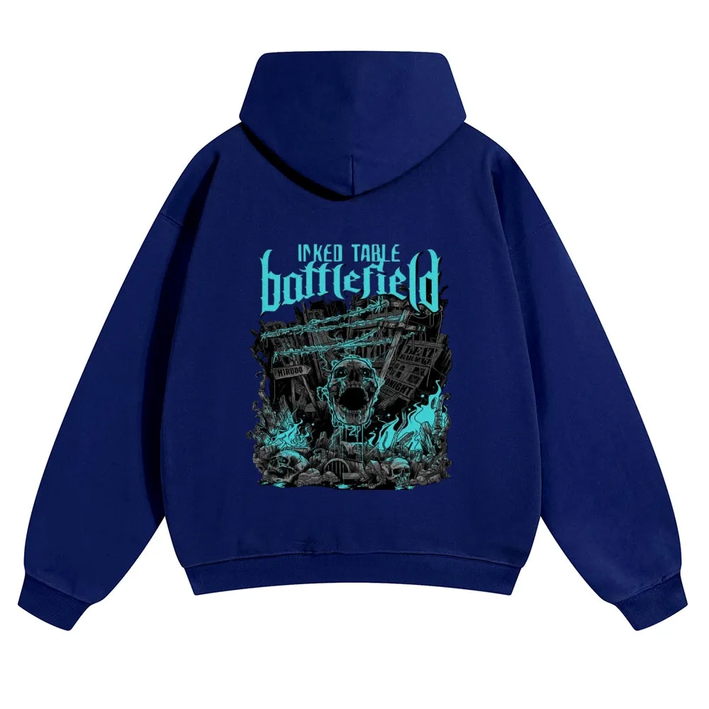 Mens Vintage Skeleton Hoodies