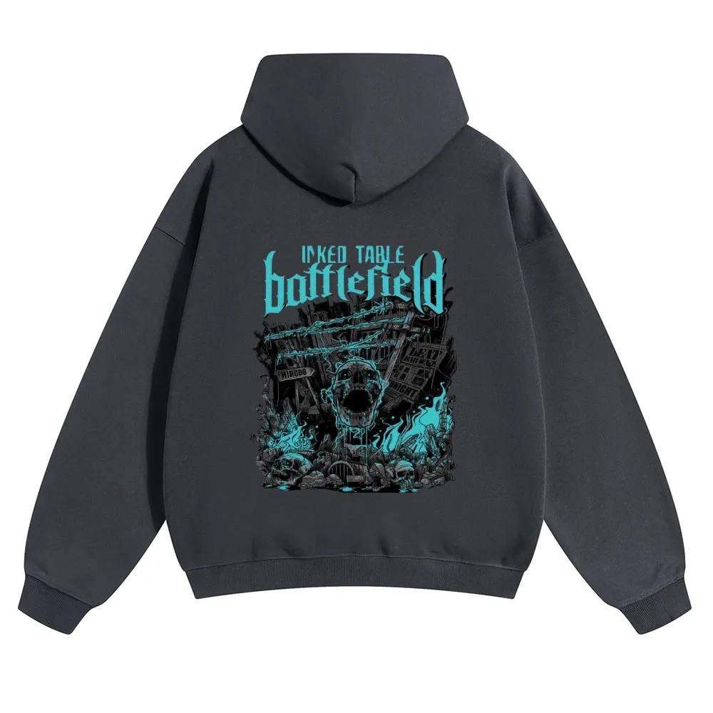 Mens Vintage Skeleton Hoodies