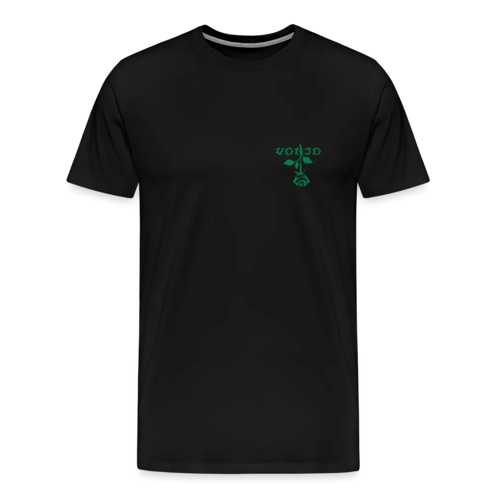 Men's VonJo Floral (Green Letter) Tee
