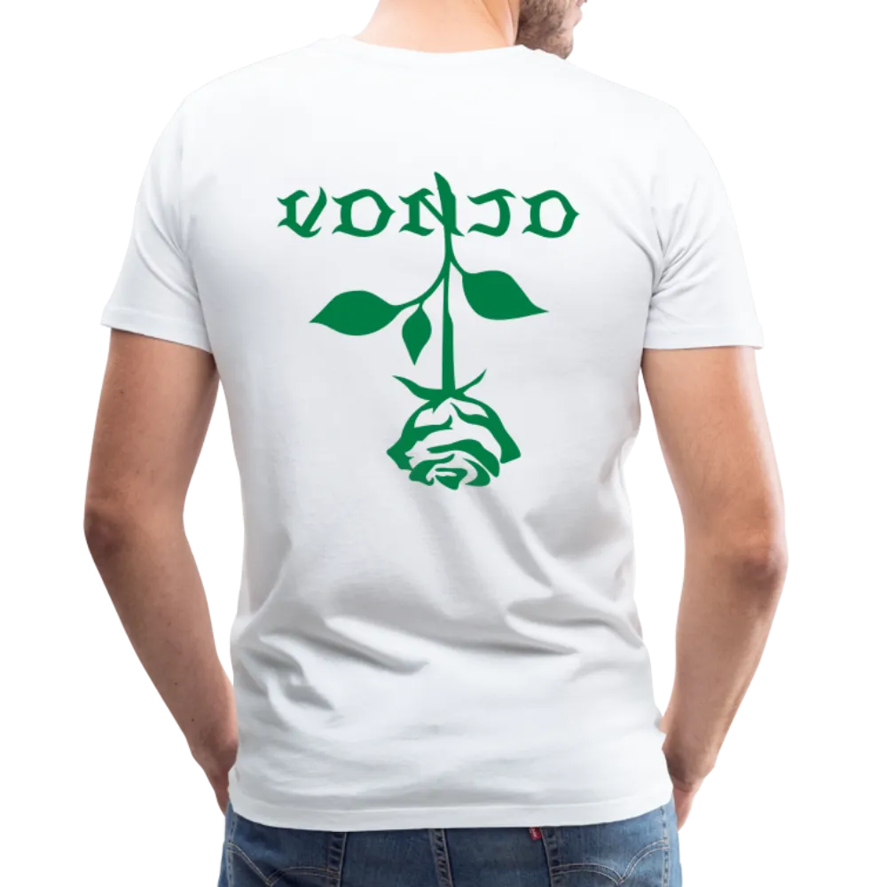 Men's VonJo Floral (Green Letter) Tee