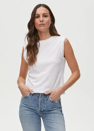 Michael Stars - Johnnie Cropped Crew Neck Tank
