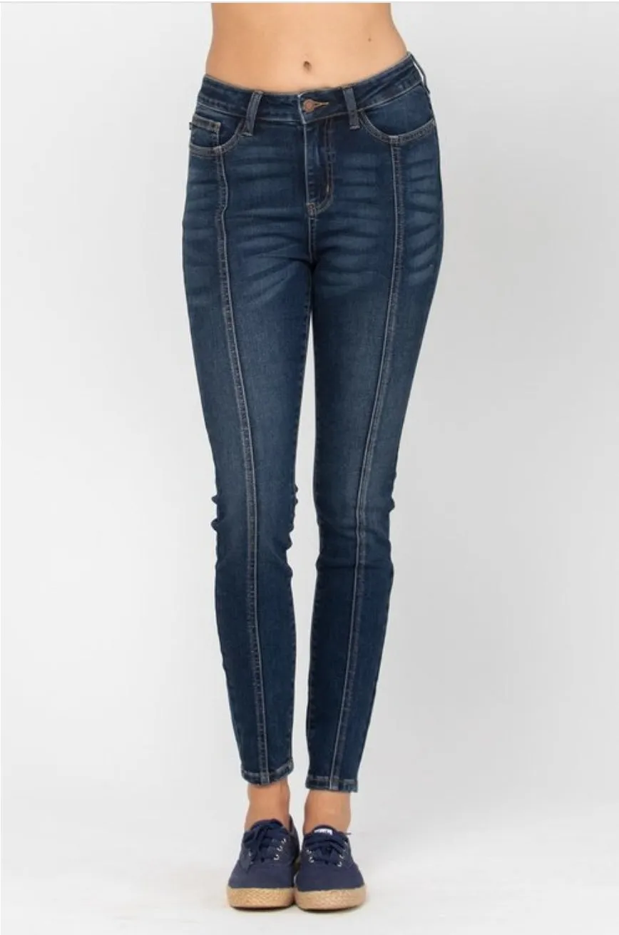 Mid Seam Stitch Skinny Jean