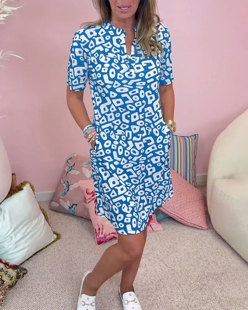 Mireia® | Celeste Chic V-Neck Dress