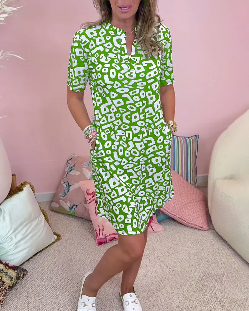 Mireia® | Celeste Chic V-Neck Dress