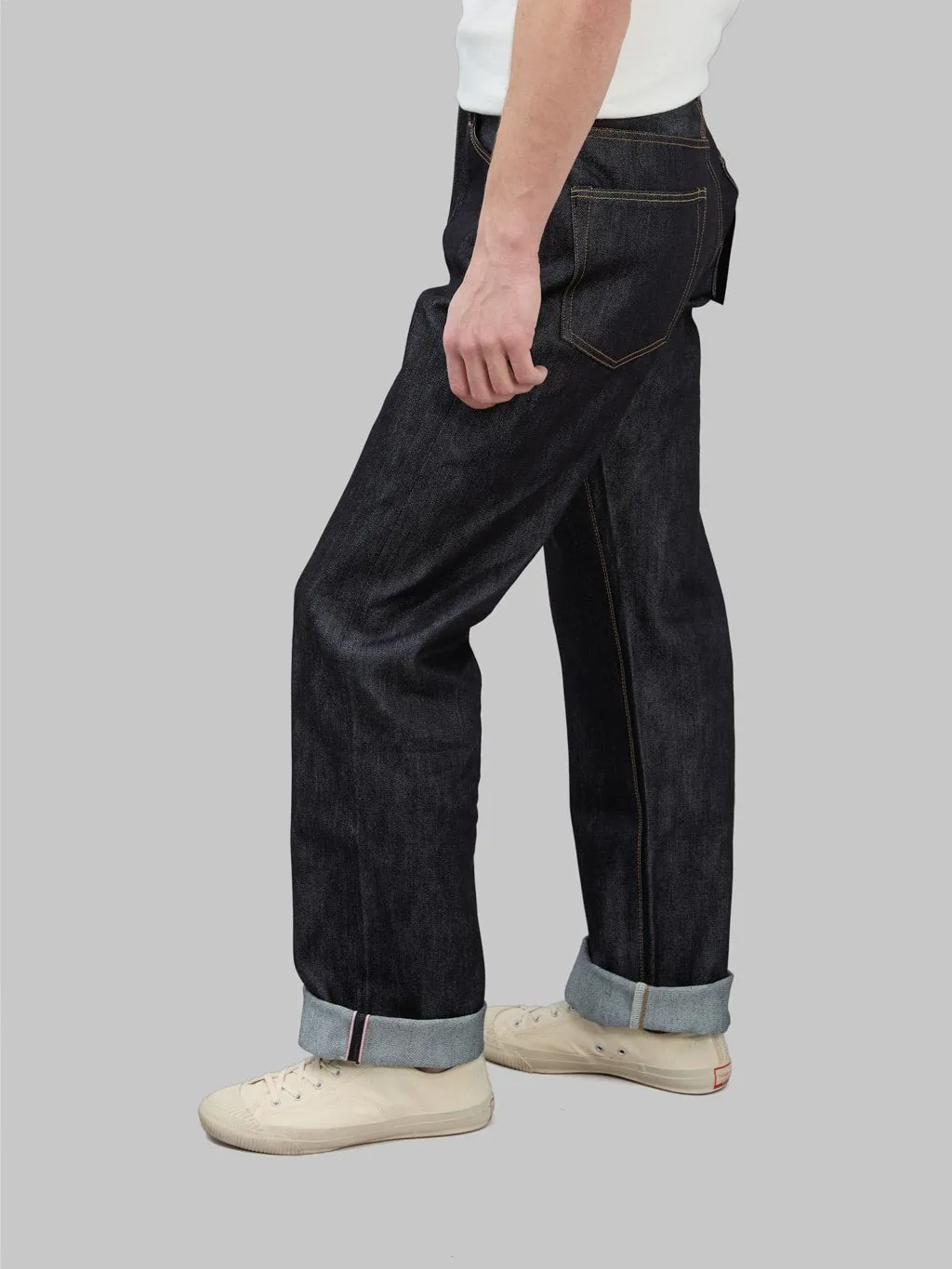 Momotaro MMJZ0102 15oz #100 "Silk" Straight Jeans
