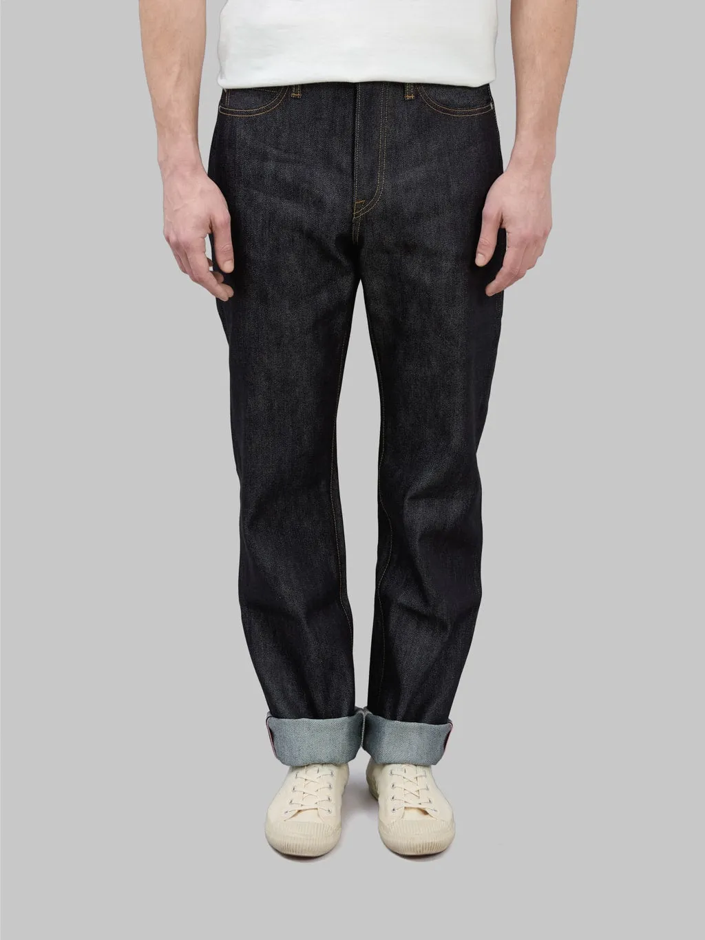 Momotaro MMJZ0102 15oz #100 "Silk" Straight Jeans