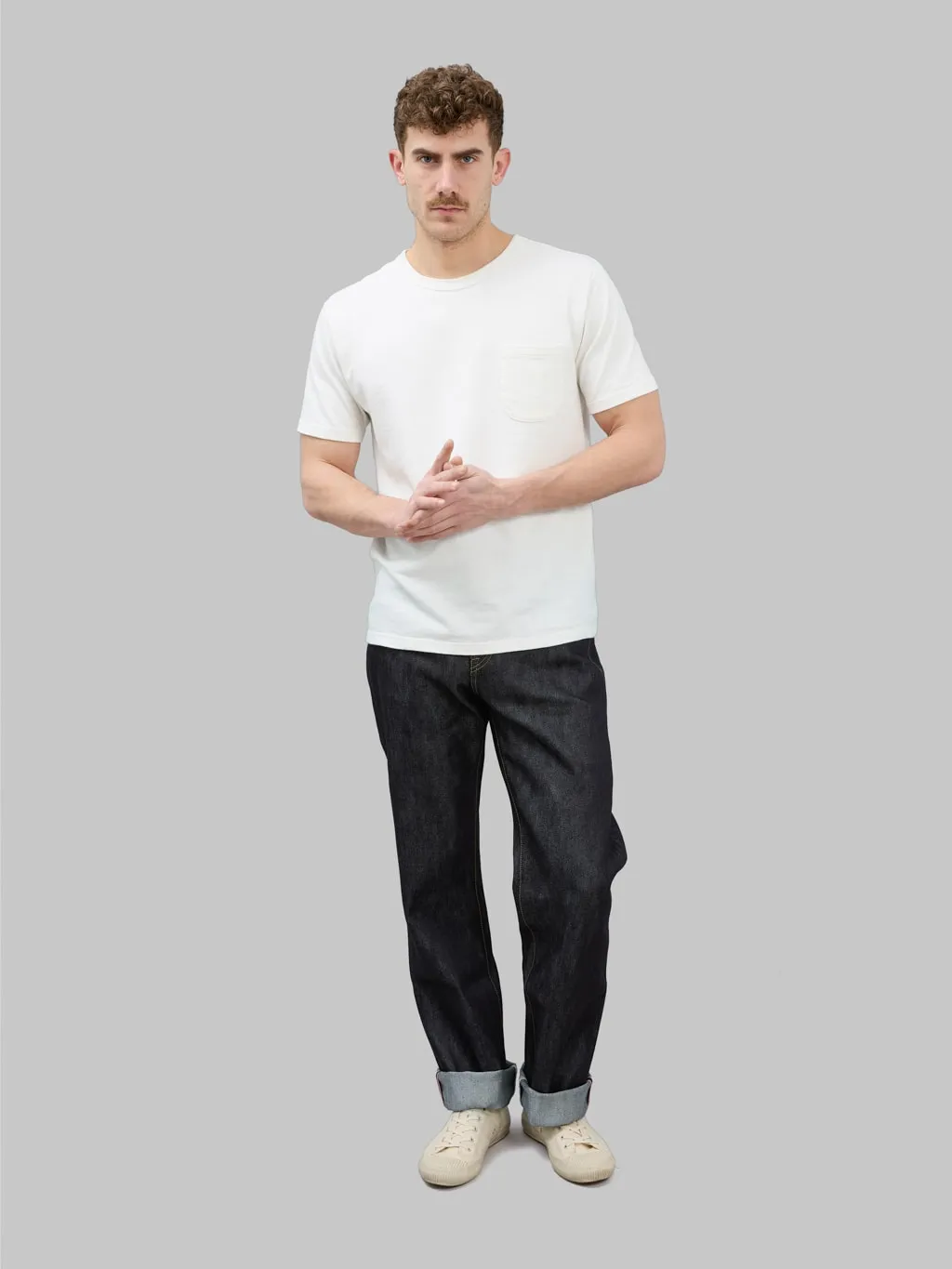 Momotaro MMJZ0102 15oz #100 "Silk" Straight Jeans